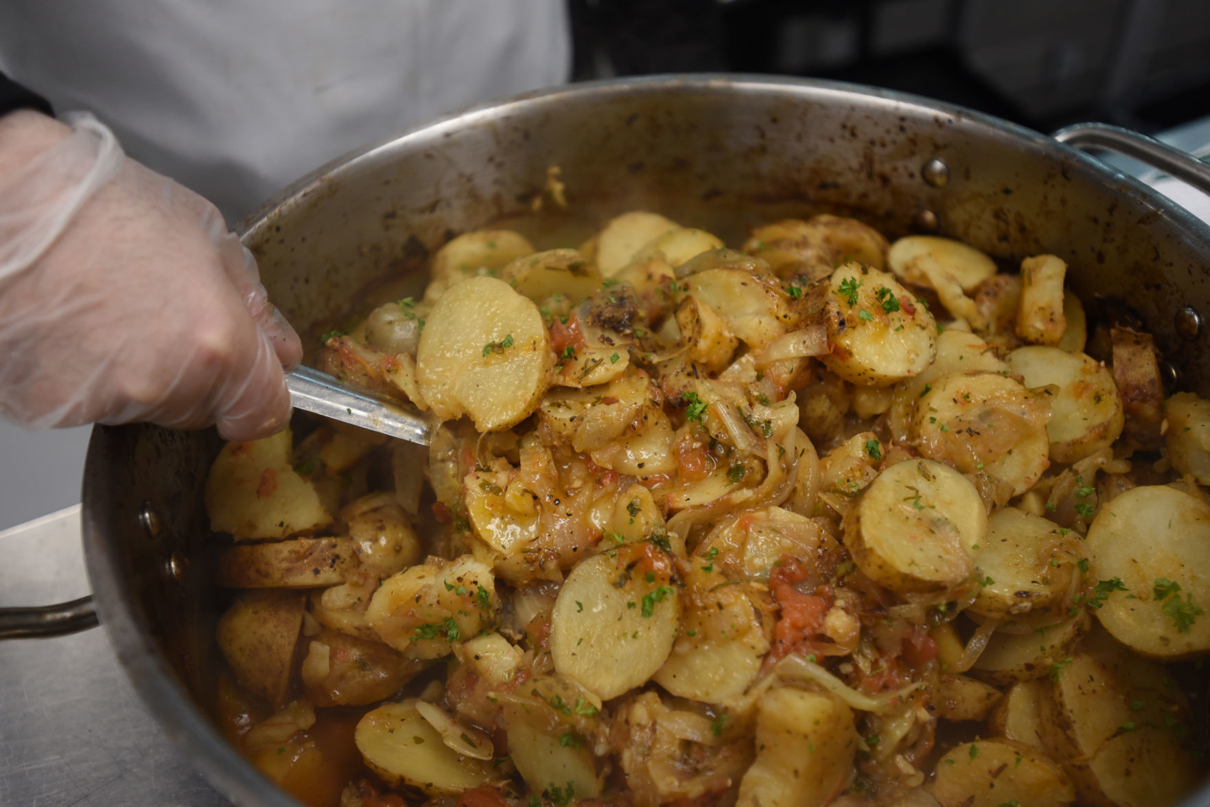 Dinner for hospitality workers
